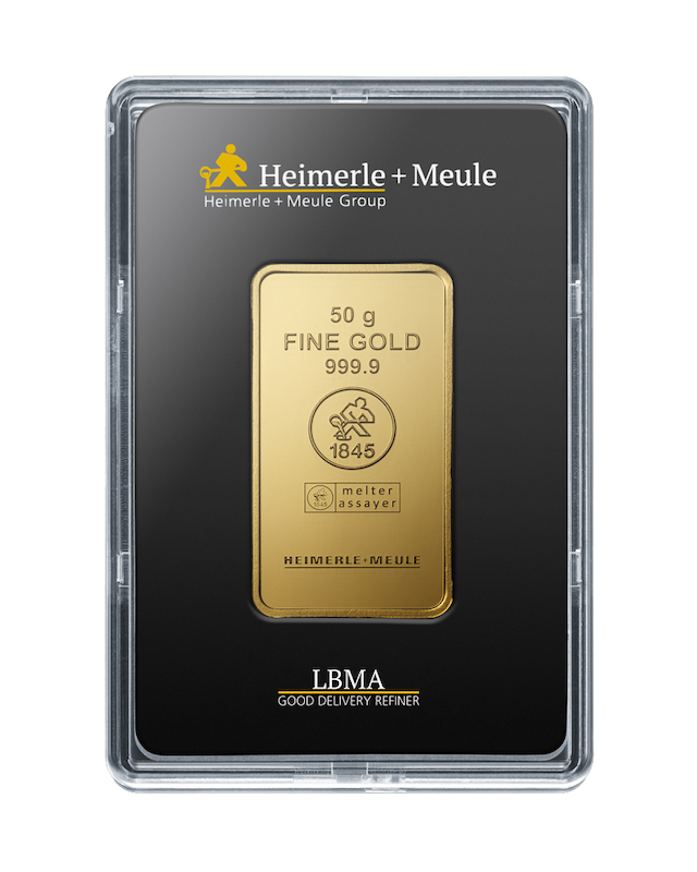 Geprägtes Gold 50g
